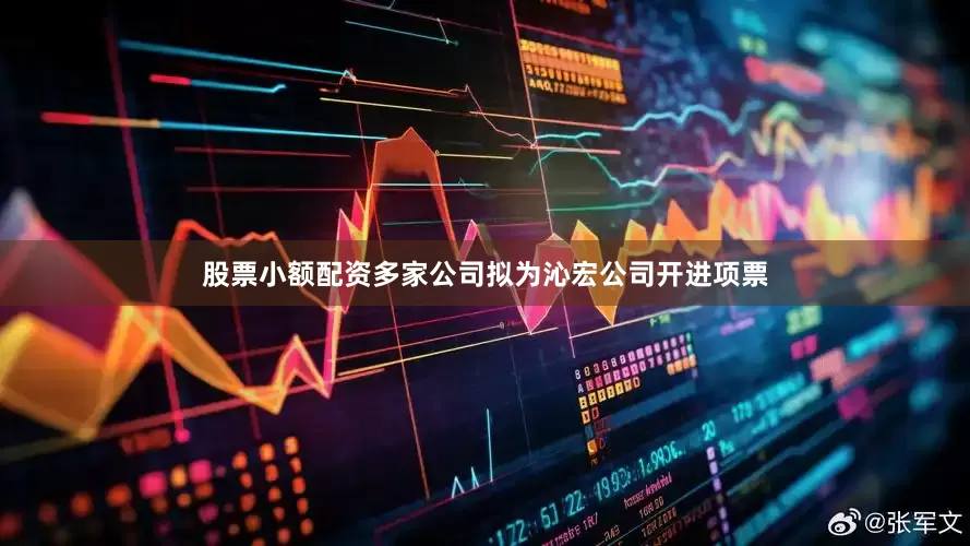 股票小额配资多家公司拟为沁宏公司开进项票