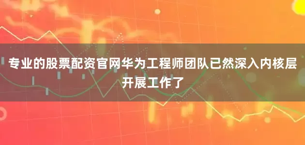 专业的股票配资官网华为工程师团队已然深入内核层开展工作了