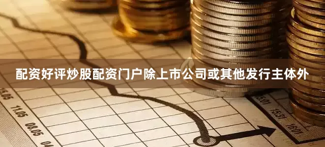配资好评炒股配资门户除上市公司或其他发行主体外